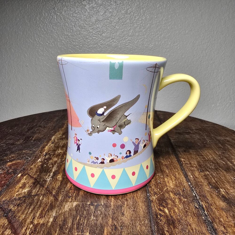 Disney Dumbo Mug Circus Disneyland Theme Park Exclusive Coffee Cup